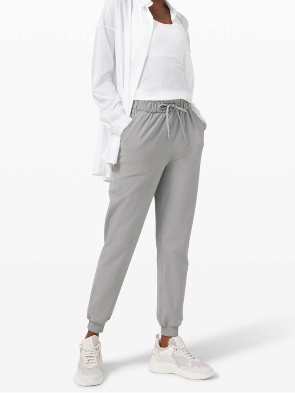 Lululemon Keep Moving Jogger Pants Grey Size 4